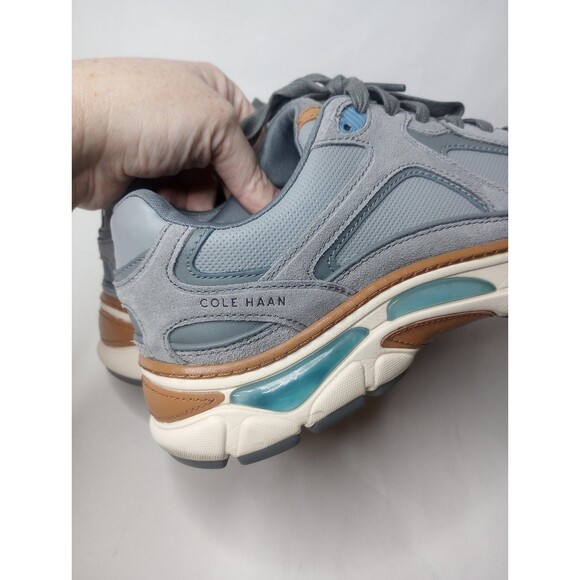 Cole Haan Gray and Blue Men\'s Sneakers Size 9 main image 4